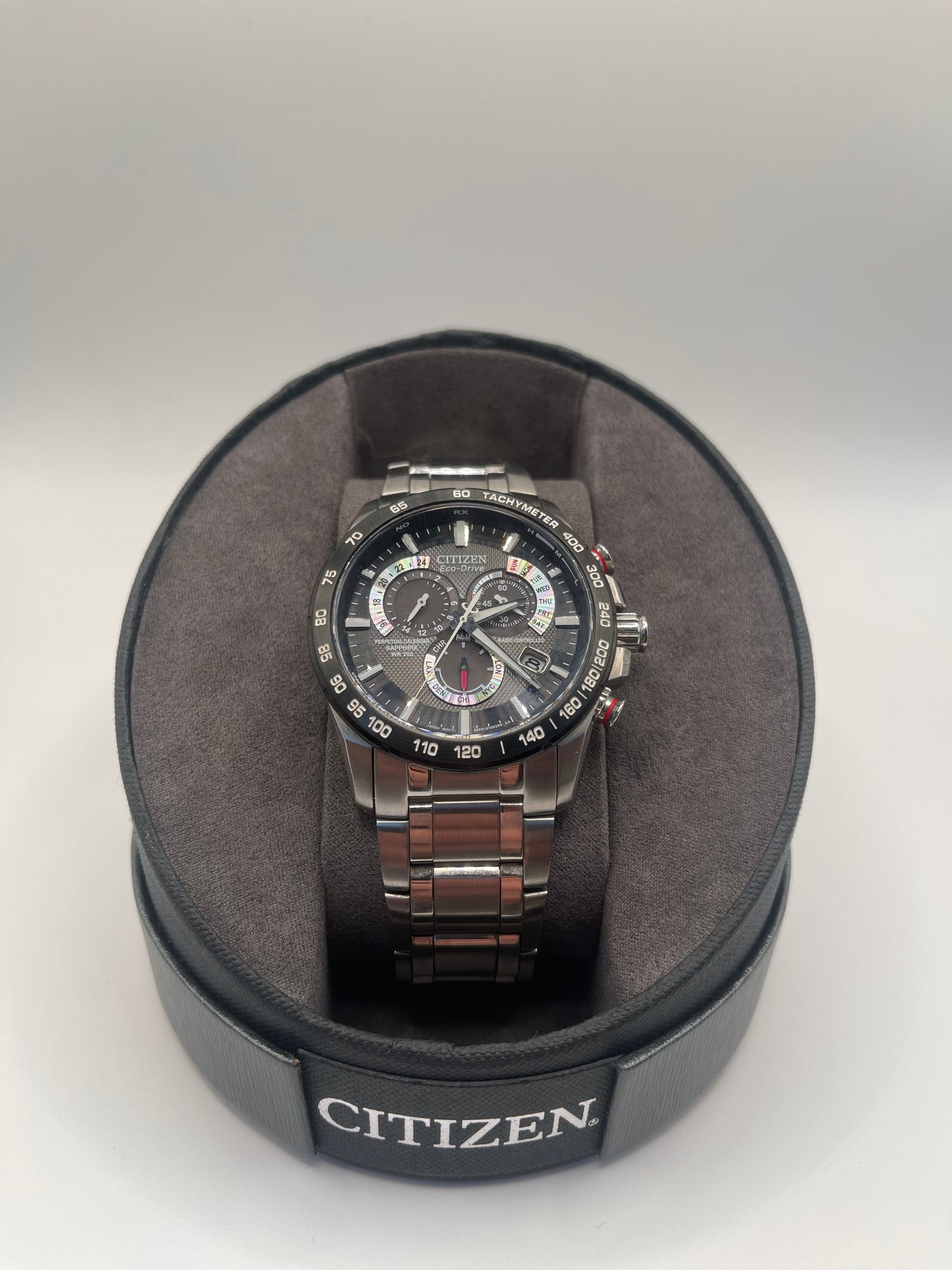 Citizen Eco-Drive Perpetual Chrono Men's Watch