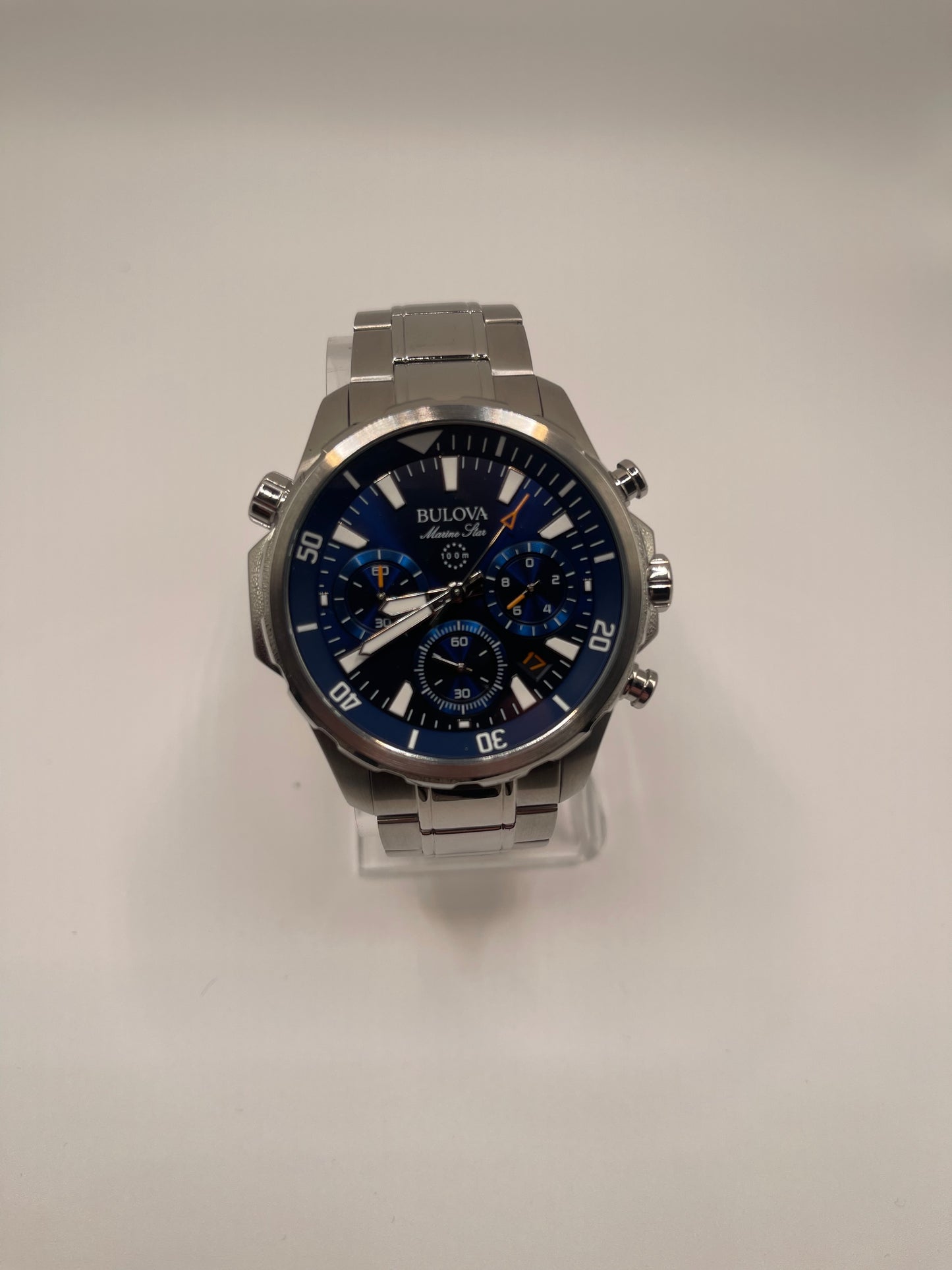 Bulova Chronograph MARINE STAR Stainless Steel Men's Watch