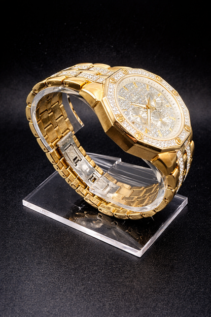 Bulova gold tone watch