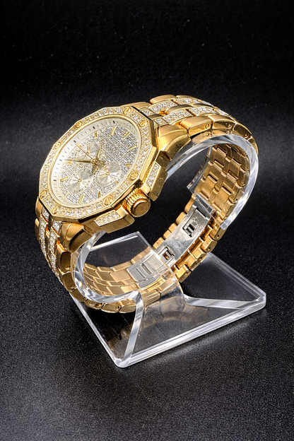 Bulova gold tone watch